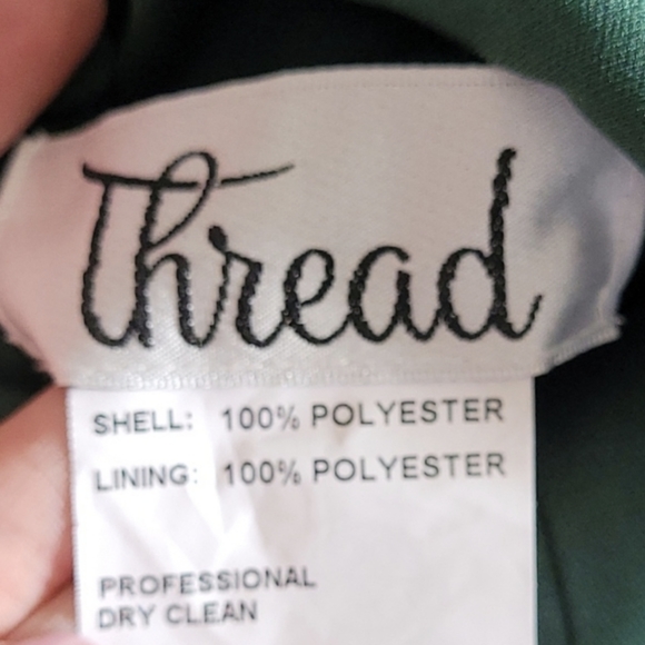 Dessy Hunter Green bridesmaid dress - Picture 4 of 6